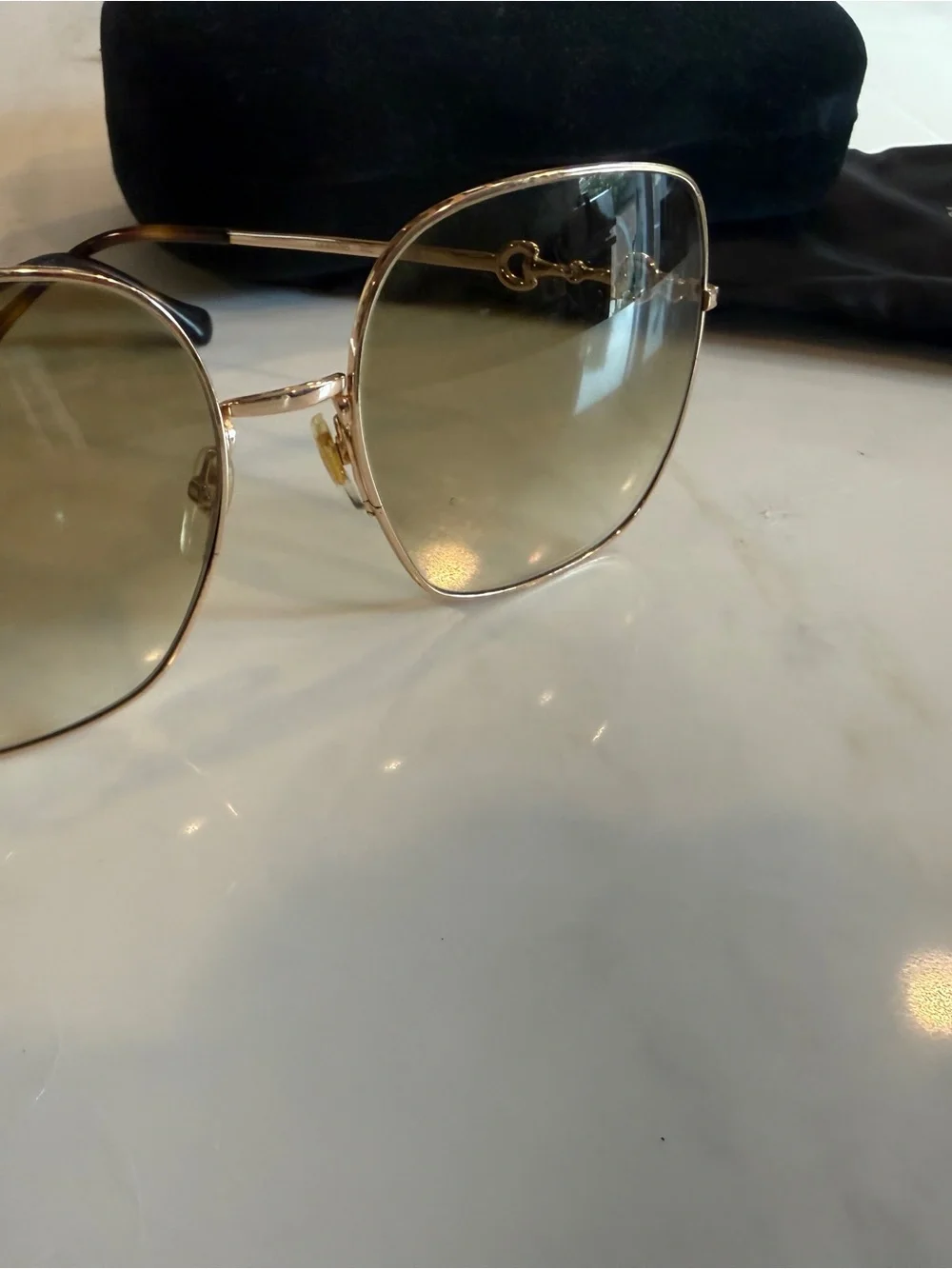 Gucci Horsebit Retro Sunglasses